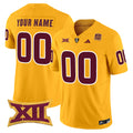 Arizona State Sun Devils 2024 Vapor Limited Custom Jersey - All Stitched - Men, Gold