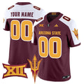Arizona State Sun Devils 2025 Vapor Limited Custom Jersey - All Stitched - Youth, Maroon Alternate