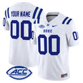 Duke Blue Devils 2025 Vapor Limited Custom Jersey - All Stitched - Men, White
