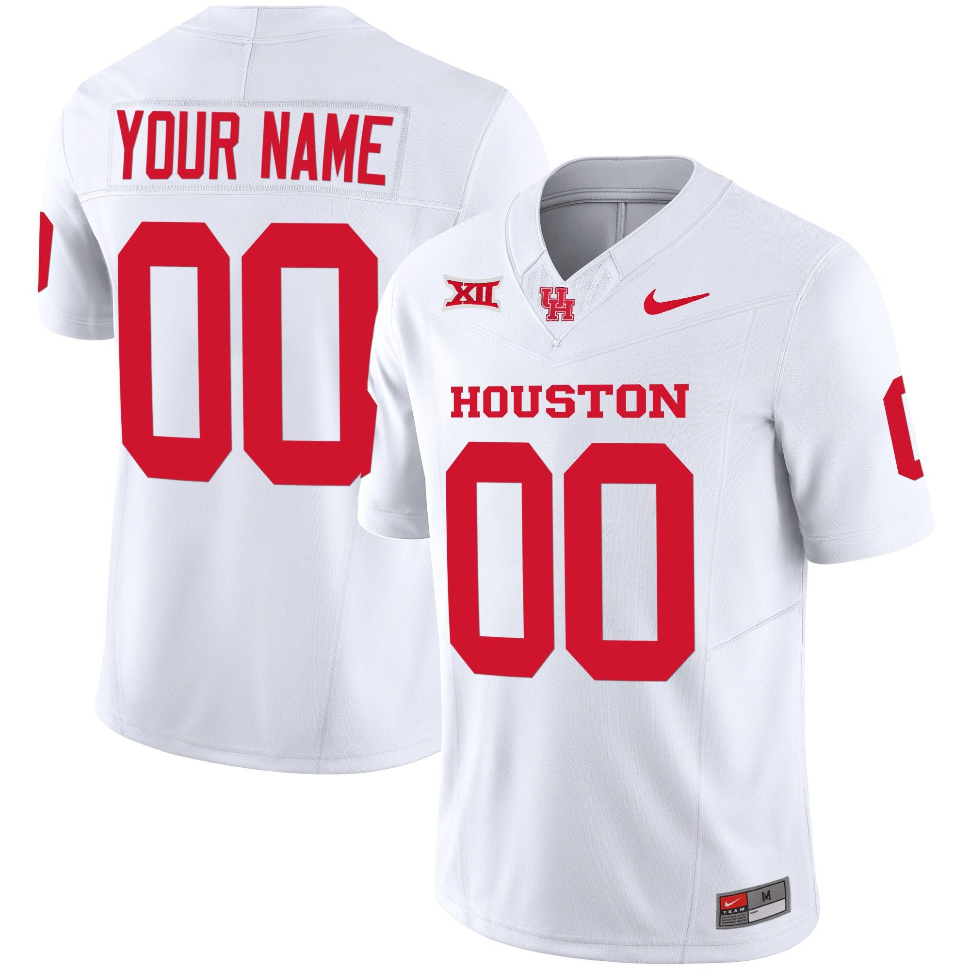 Houston Cougars 2024 Oilers Inspired Vapor Limited Custom Jersey V3 - All Stitched - Men, White