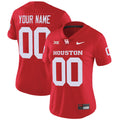 Houston Cougars 2024 Oilers Inspired Vapor Limited Custom Jersey V3 - All Stitched - Women, Red