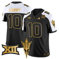 Men's Arizona State Sun Devils 2024 Gold Vapor Limited Jersey - All Stitched