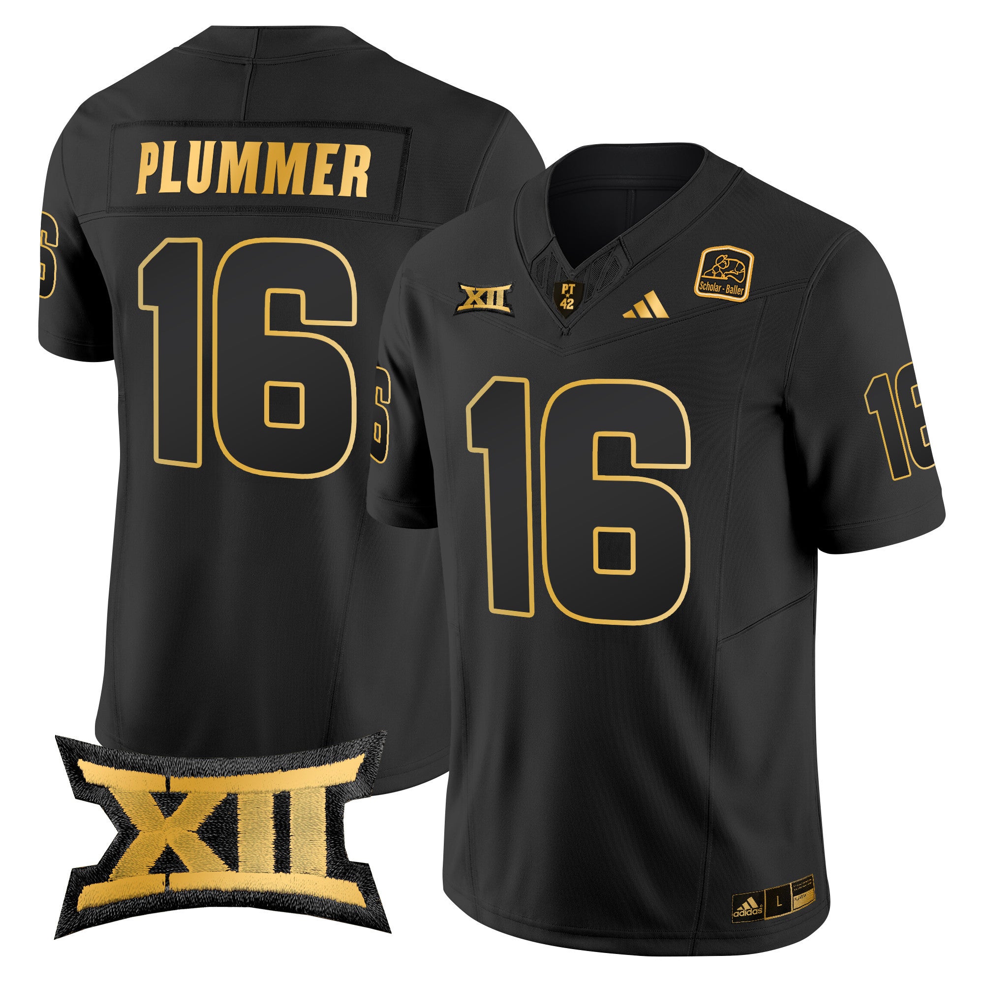 Men's Arizona State Sun Devils 2024 Gold Vapor Limited Jersey - All Stitched - Black Gold, Jake Plummer