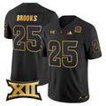 Men's Arizona State Sun Devils 2024 Gold Vapor Limited Jersey - All Stitched - Black Gold, DeCarlos Brooks