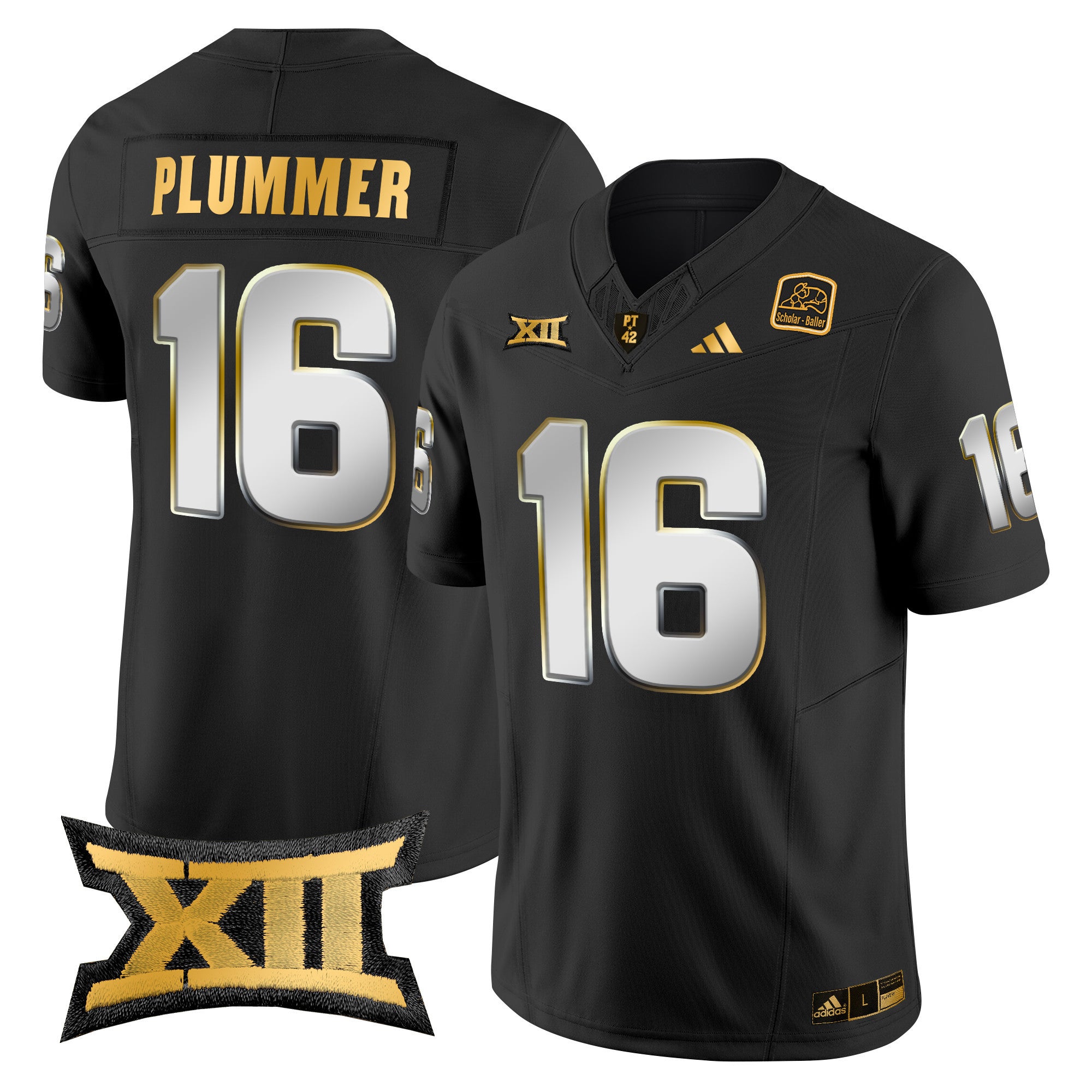 Men's Arizona State Sun Devils 2024 Gold Vapor Limited Jersey - All Stitched - Black Limited, Jake Plummer