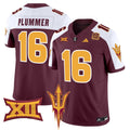 Men's Arizona State Sun Devils 2024 Vapor Limited Jersey - All Stitched - Maroon Alternate, Jake Plummer