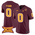 Men's Arizona State Sun Devils 2024 Vapor Limited Jersey - All Stitched - Maroon, Jordyn Tyson