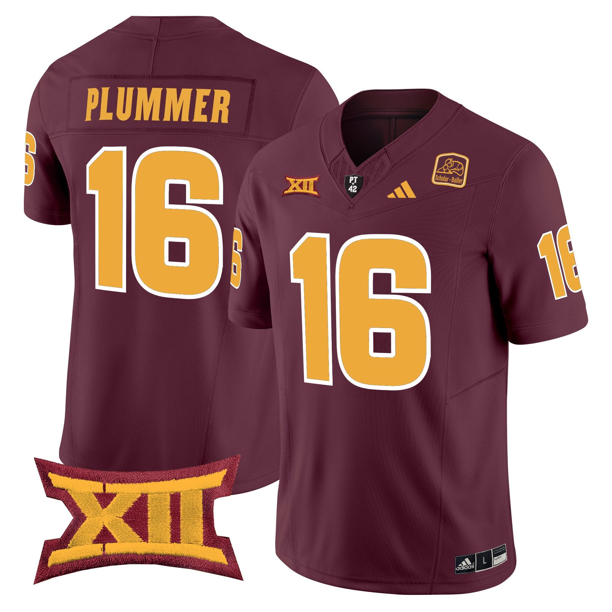 Men's Arizona State Sun Devils 2024 Vapor Limited Jersey - All Stitched - Maroon, Jake Plummer