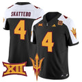 Men's Arizona State Sun Devils 2024 Vapor Limited Jersey - All Stitched - Black Alternate, Cam Skattebo