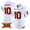 Men's Arizona State Sun Devils 2024 Vapor Limited Jersey - All Stitched - White, Sam Leavitt