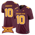 Men's Arizona State Sun Devils 2025 Vapor Limited Jersey - All Stitched - Maroon, Sam Leavitt