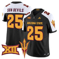 Men's Arizona State Sun Devils 2025 Vapor Limited Jersey - All Stitched - Black Alternate, Sun Devils