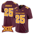Men's Arizona State Sun Devils 2025 Vapor Limited Jersey - All Stitched - Maroon, DeCarlos Brooks