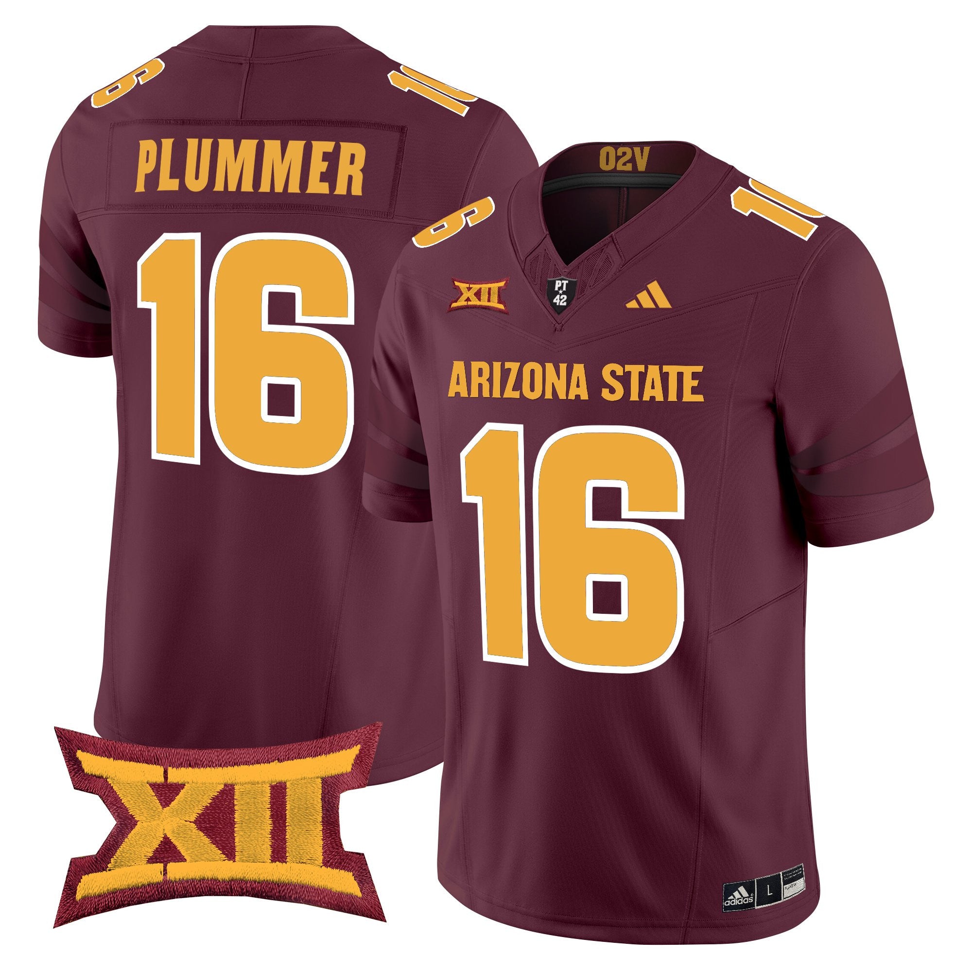 Men's Arizona State Sun Devils 2025 Vapor Limited Jersey - All Stitched - Maroon, Jake Plummer