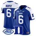 Men's Duke Blue Devils 2024 Vapor Limited Jersey - All Stitched - Royal Alternate, Maalik Murphy