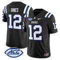 Men's Duke Blue Devils 2024 Vapor Limited Jersey - All Stitched - Black, Clarkston Hines