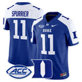 Men's Duke Blue Devils 2025 Vapor Limited Jersey - All Stitched - Royal Alternate, Steve Spurrier