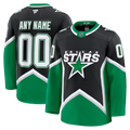 Dallas Stars Fanatics Alternate Premium Custom Jersey - Black