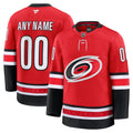 Carolina Hurricanes Fanatics Alternate Premium Custom Jersey - Red