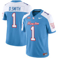 Men's Houston Cougars 2024 Oilers Inspired Vapor Limited Jersey V2 - All Stitched - Alternate, Donovan Smith