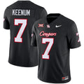 Men's Houston Cougars 2024 Oilers Inspired Vapor Limited Jersey V3 - All Stitched - Black, Case Keenum