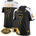 Men's Miami Hurricanes 2024 Florida Patch Gold Vapor Limited Jersey - All Stitched - Alternate, Xavier Restrepo