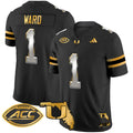 Men's Miami Hurricanes 2024 Florida Patch Gold Vapor Limited Jersey - All Stitched