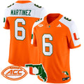 Men's Miami Hurricanes 2025 Florida Patch Vapor Limited Jersey - All Stitched