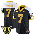 Men's Oregon Ducks 2024 BIG & Forever Gang Green Patch Vapor Limited Jersey - All Stitched - Black Alternate, Evan Stewart