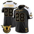 Men's Oregon Ducks 2024 Forever Gang Green & BIG Patch Gold Vapor Limited Jersey - All Stitched - Alternate, Bryce Boettcher