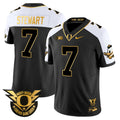 Men's Oregon Ducks 2024 Forever Gang Green & BIG Patch Gold Vapor Limited Jersey - All Stitched - Alternate, Evan Stewart