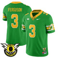 Men's Oregon Ducks 2024 Forever Gang Green Jersey - All Stitched - Green, Terrance Ferguson