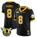 Men's Oregon Ducks 2024 Forever Gang Green Jersey V2 - All Stitched - Black, Dillon Gabriel