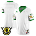 Men's Oregon Ducks 2024 Forever Gang Green Jersey V2 - All Stitched - White, Team