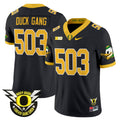 Men's Oregon Ducks 2025 Vapor Limited Jersey - All Stitched - Black, Duck Gang 503