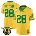 Men's Oregon Ducks 2025 Vapor Limited Jersey - All Stitched - Gold, Bryce Boettcher