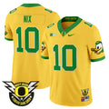 Men's Oregon Ducks 2025 Vapor Limited Jersey - All Stitched - Gold, Bo Nix