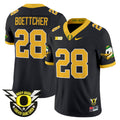 Men's Oregon Ducks 2025 Vapor Limited Jersey - All Stitched - Black, Bryce Boettcher