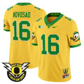 Men's Oregon Ducks 2025 Vapor Limited Jersey - All Stitched - Gold, Austin Novosad