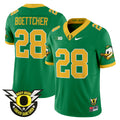 Men's Oregon Ducks 2025 Vapor Limited Jersey V2 - All Stitched - Green, Bryce Boettcher