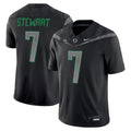 Men's Oregon Ducks 2025 Vapor Limited Jersey V2 - All Stitched - Black, Evan Stewart