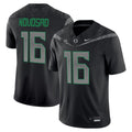 Men's Oregon Ducks 2025 Vapor Limited Jersey V2 - All Stitched - Black, Austin Novosad