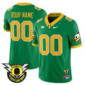 Oregon Ducks 2025 Vapor Limited Custom Jersey - All Stitched - Men, Green