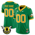 Oregon Ducks 2025 Vapor Limited Custom Jersey V2 - All Stitched - Men, Green