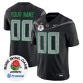 Oregon Ducks Rose Bowl Patch Vapor Limited Custom Jersey V2 - All Stitched - Men, Black