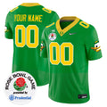 Oregon Ducks Rose Bowl Patch Vapor Limited Custom Jersey V2 - All Stitched - Men, Green