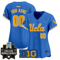UCLA Bruins 2025 World Series Vapor Premier Limited Custom Jersey - All Stitched - Women, Blue