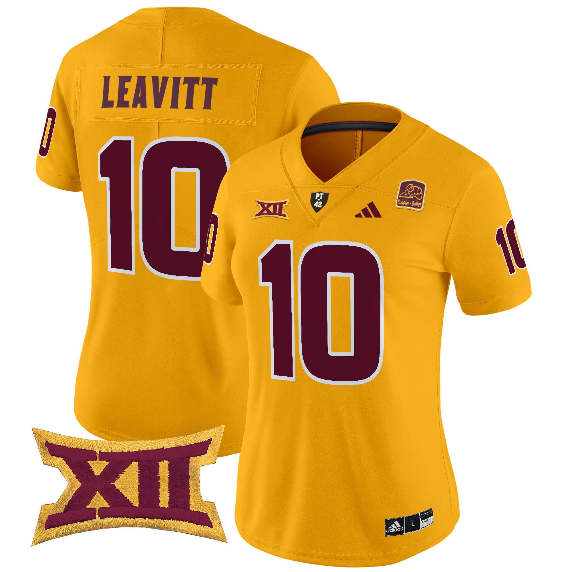 Women's Arizona State Sun Devils 2024 Vapor Limited Jersey - All Stitched - Gold, Sam Leavitt