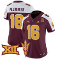 Women's Arizona State Sun Devils 2024 Vapor Limited Jersey - All Stitched - Maroon Alternate, Jake Plummer