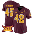 Women's Arizona State Sun Devils 2024 Vapor Limited Jersey - All Stitched - Maroon, Pat Tillman